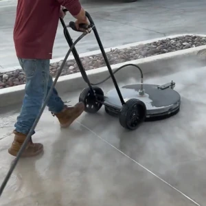 Commercial pressure washing in Tennessee by Greene’s Parking Lot Management